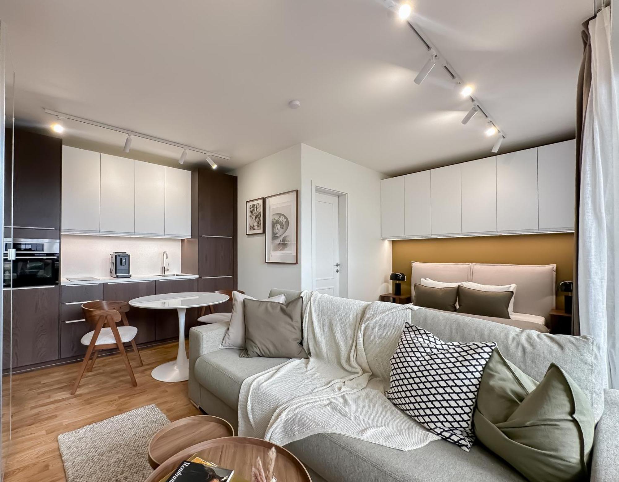 Turnkey I Karlin Square Apartments براغ الغرفة الصورة